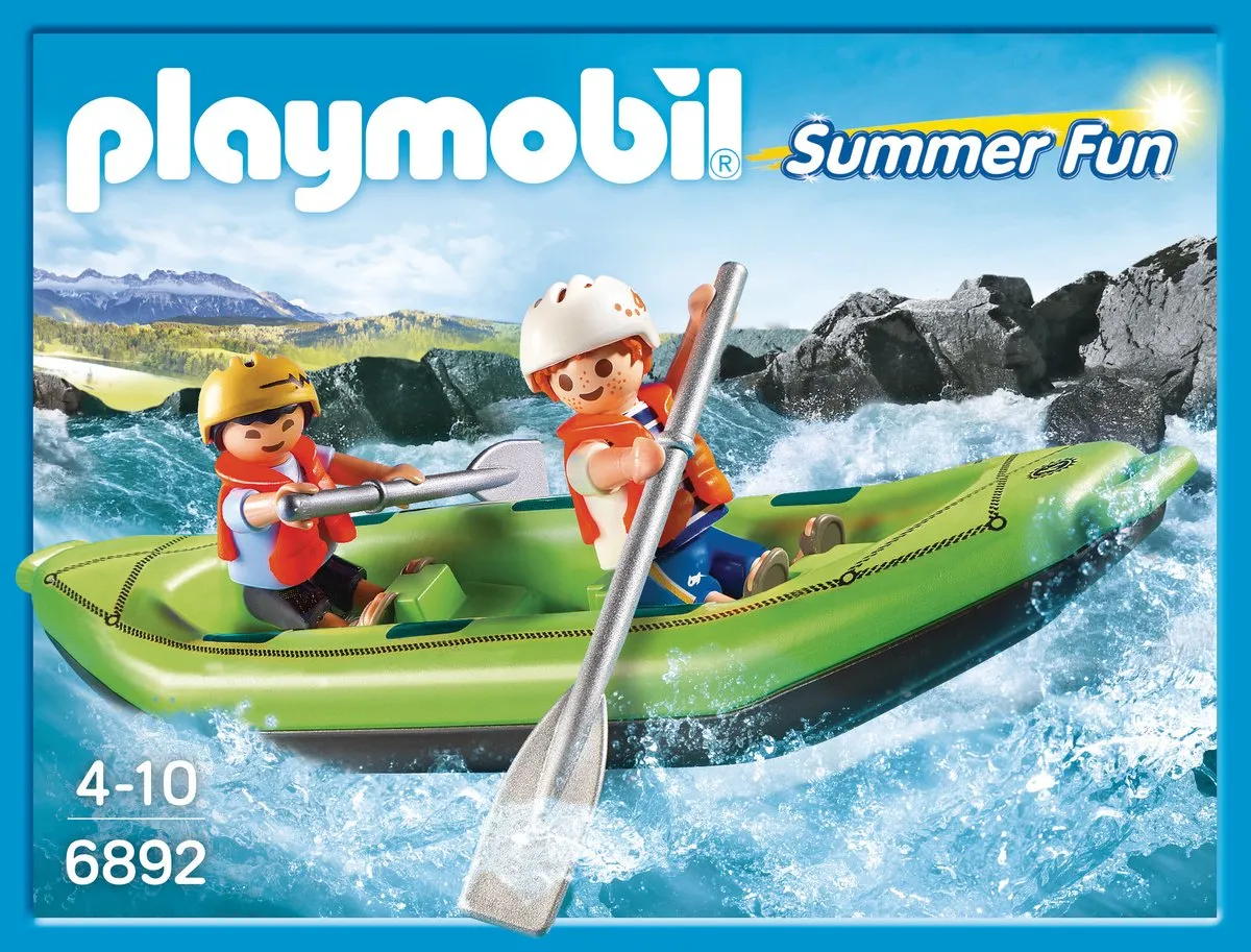 Playmobil Rafting 6892 - Multicolor