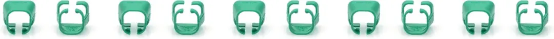 Digitus A-CC-G Kleurcoderingsclip - Groen - 100 Stuks