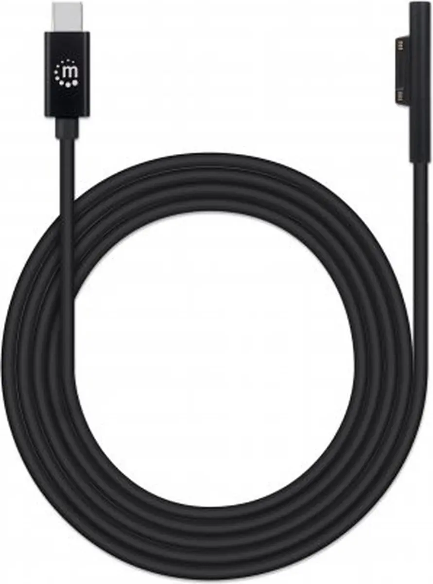 Manhattan USB-kabel 353632 - 1.80 m - Zwart