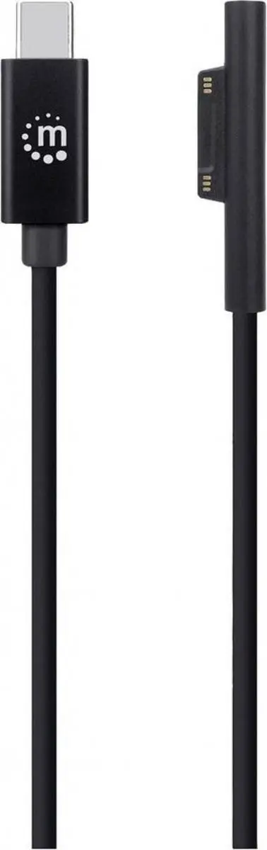 Manhattan USB-kabel 353632 - 1.80 m - Zwart