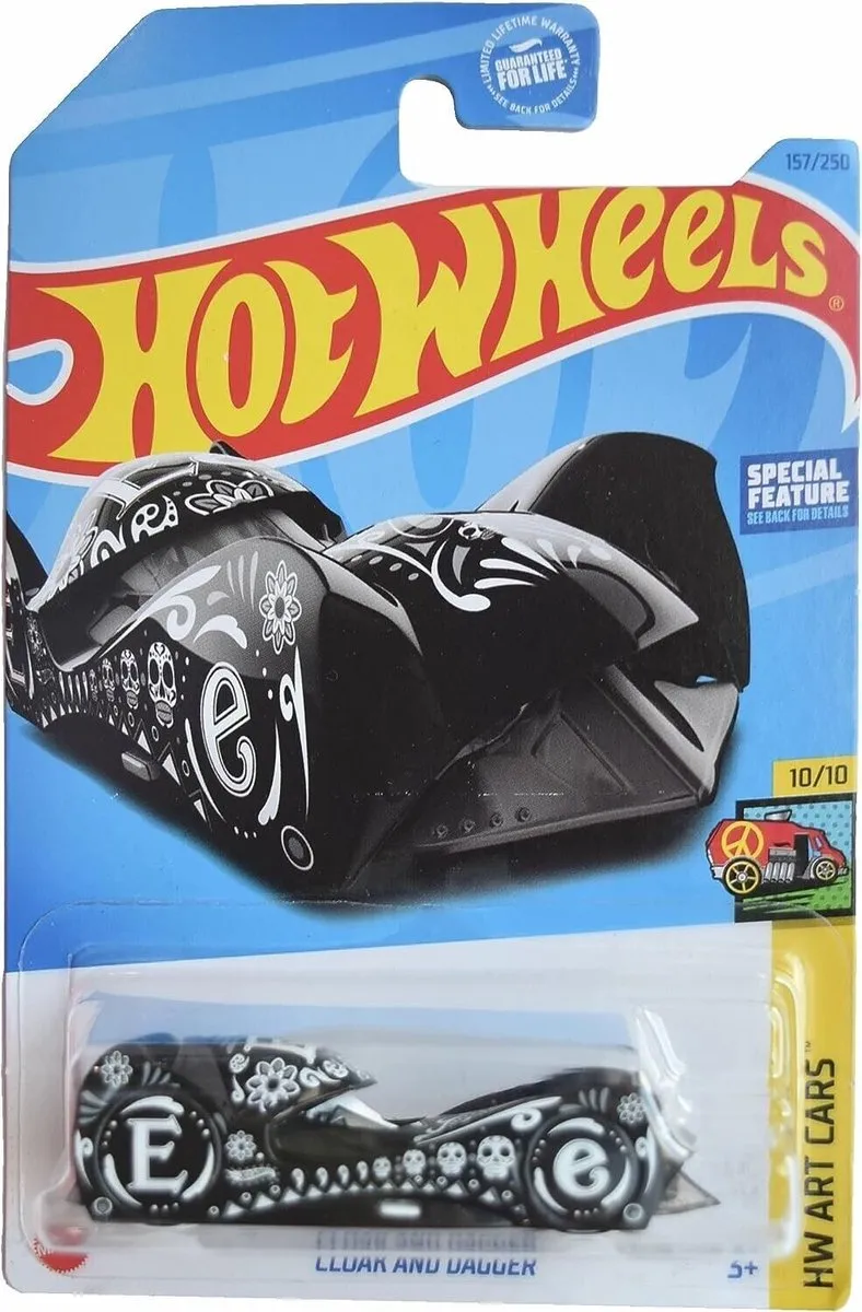 Mattel Hot Wheels Cloak and Dagger HW Art Cars 1:64