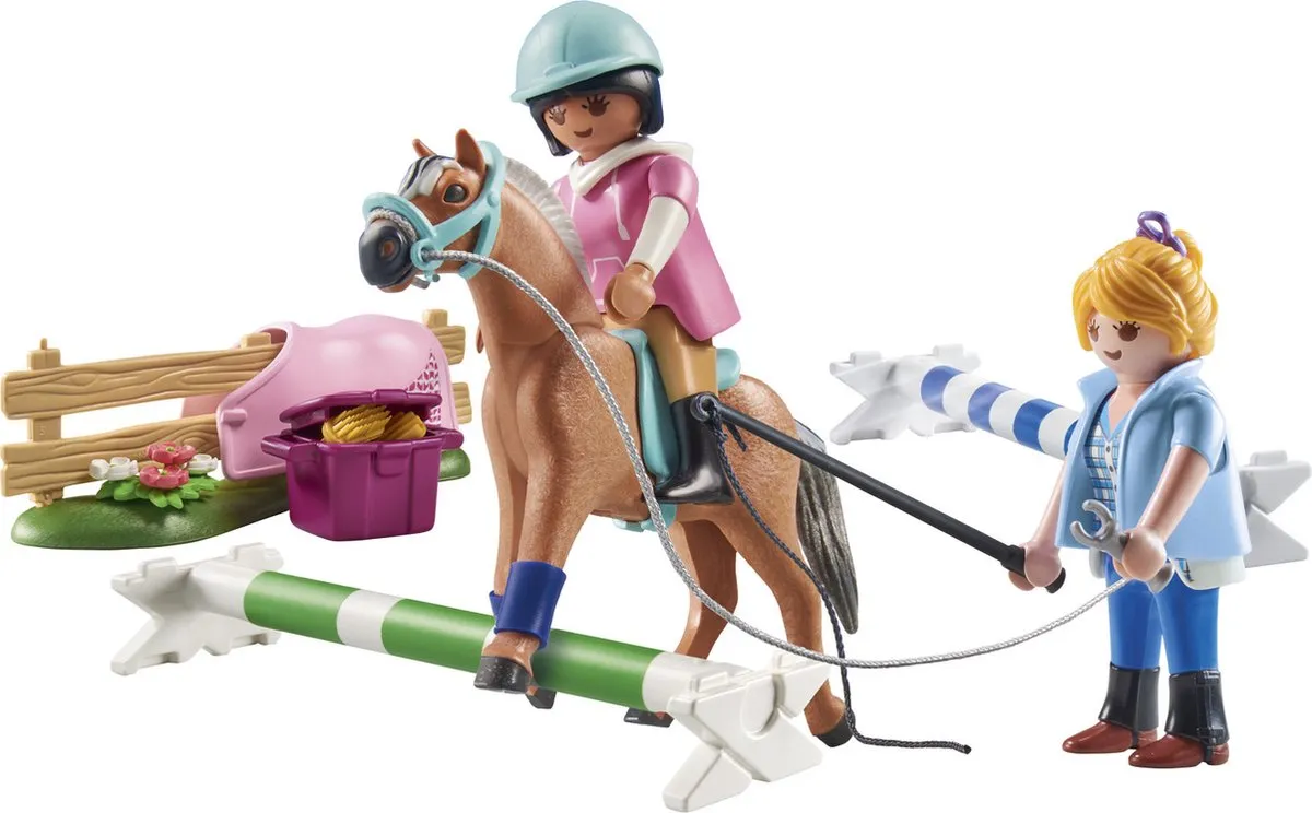 Playmobil Country Rijlessen 71242 - Multicolor