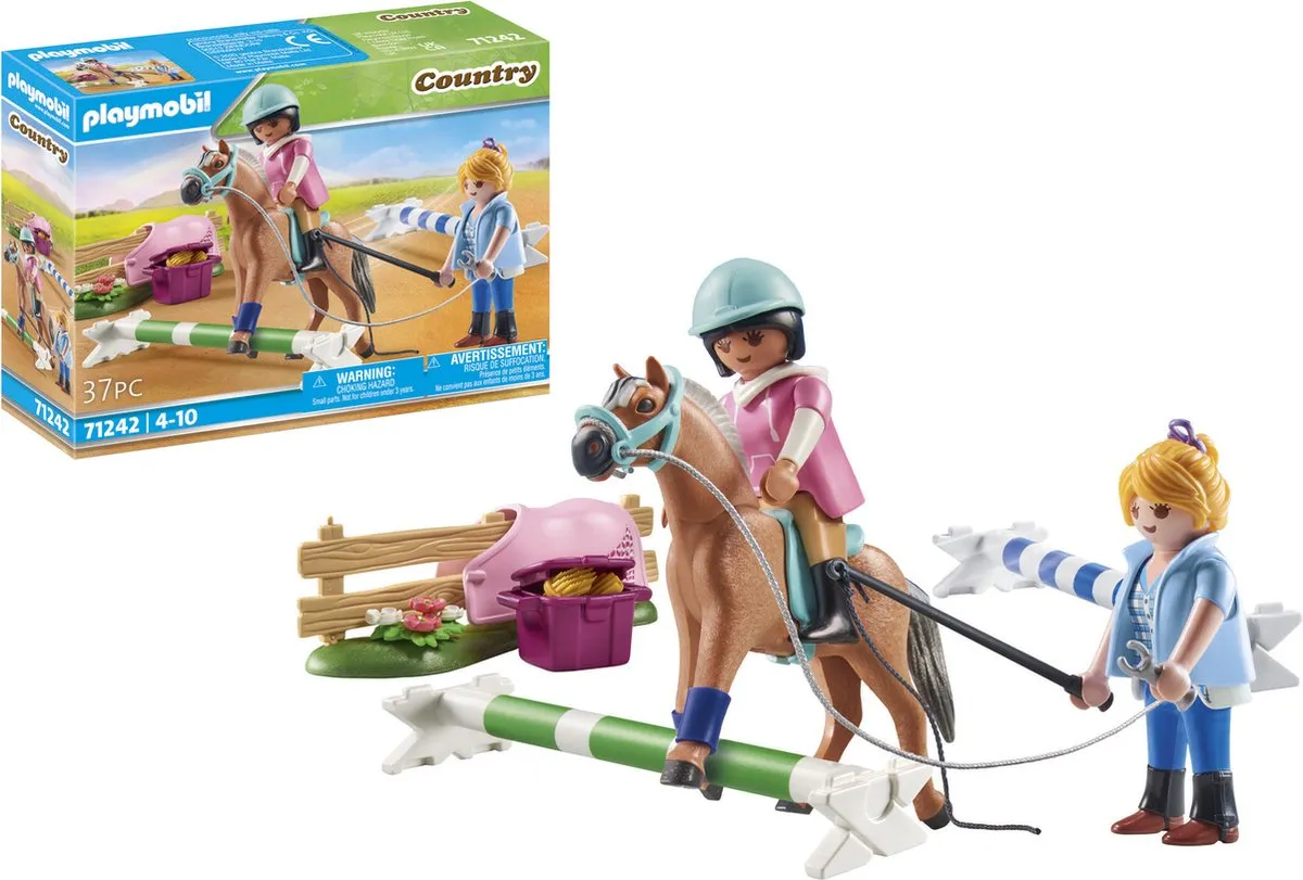 Playmobil Country Rijlessen 71242 - Multicolor
