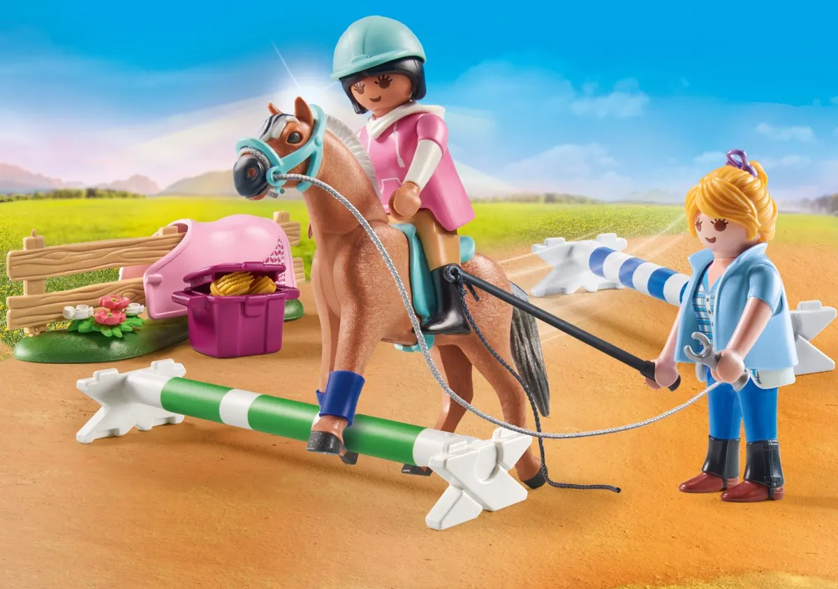 Playmobil Country Rijlessen 71242 - Multicolor