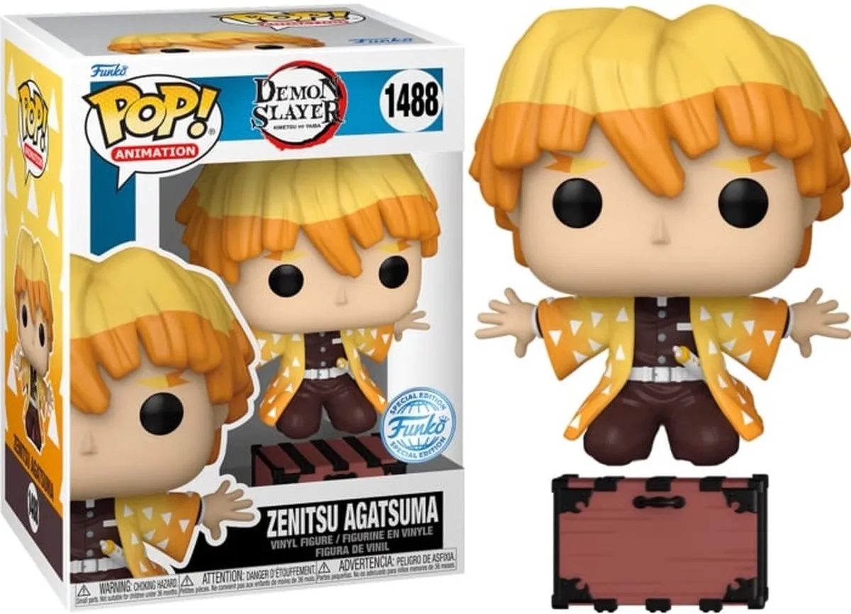 Funko POP! Zenitsu Demon Slayer 1488 - Multicolor