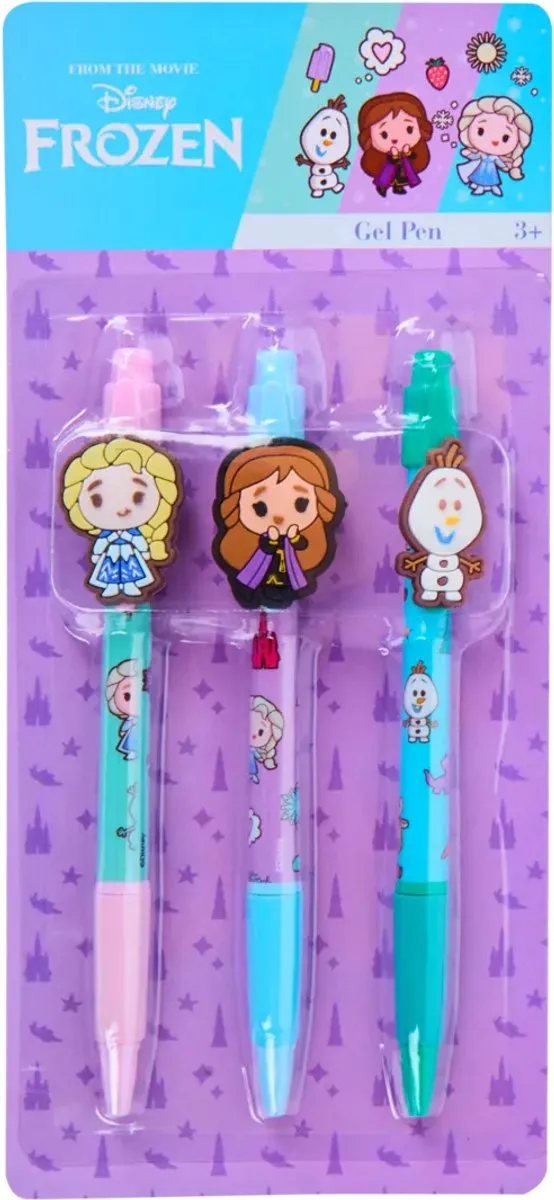 Disney Frozen Gelpennen Anna Elsa Olaf
