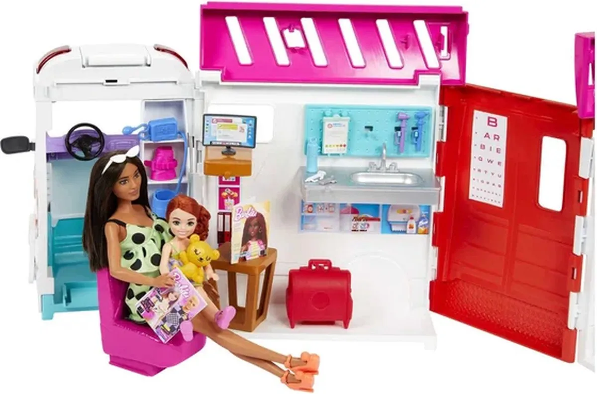 Barbie You Can Be Anything Ambulance HKT79 - 3x AAA