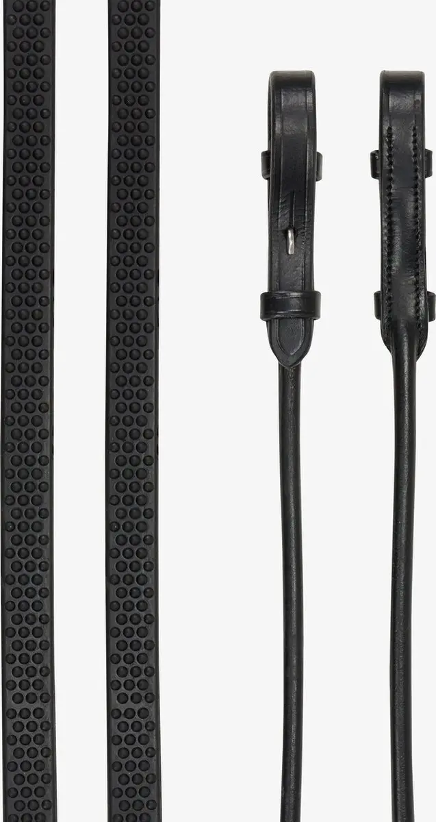 LeMieux Rondgenaaide Teugels Full - Bruin/Zilver