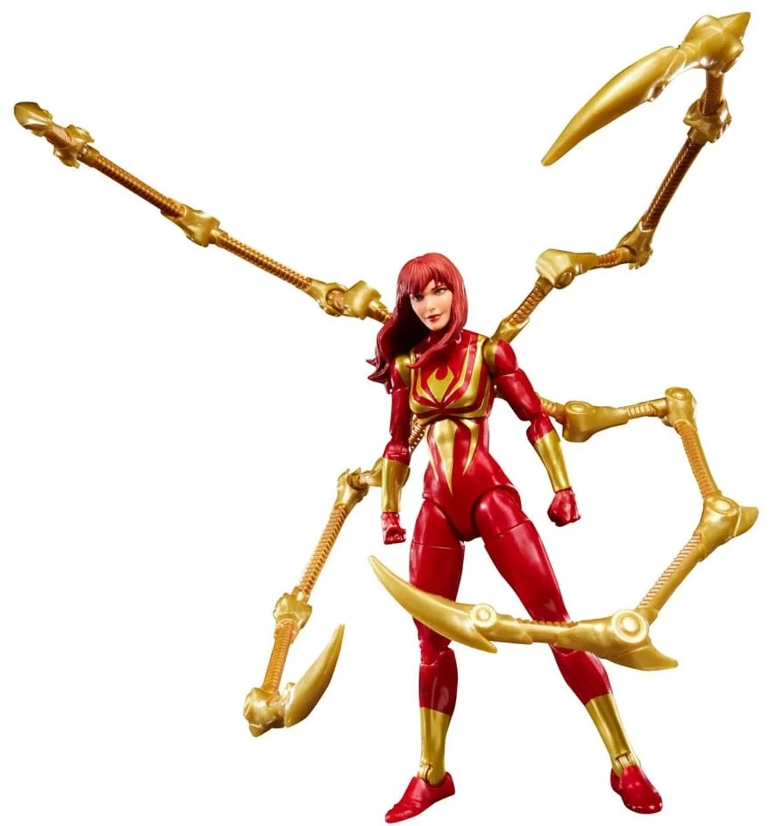 Hasbro Marvel Legends Mary Jane Watson Iron Spider Action Figuur - 15cm - Multi