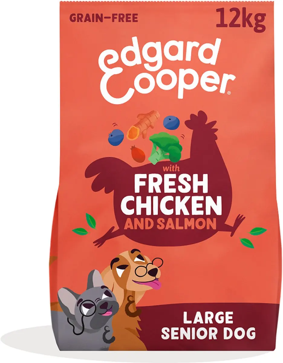 Edgard & Cooper Senior Hondenbrokken Grote Honden 12kg