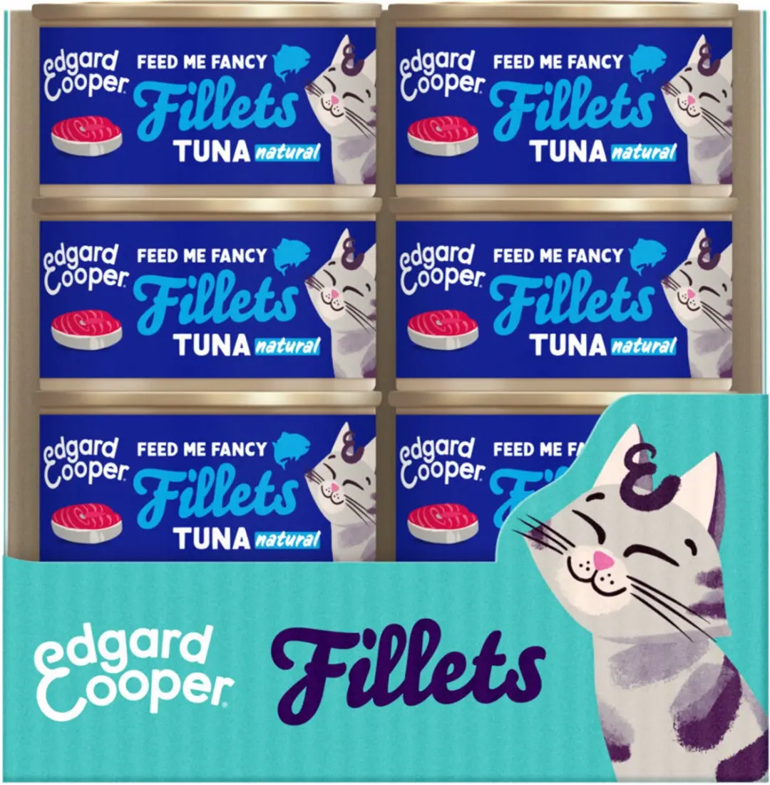 Edgard & Cooper Natvoer Tonijn Kitten/Senior 24x70g - afbeelding 6 van 6