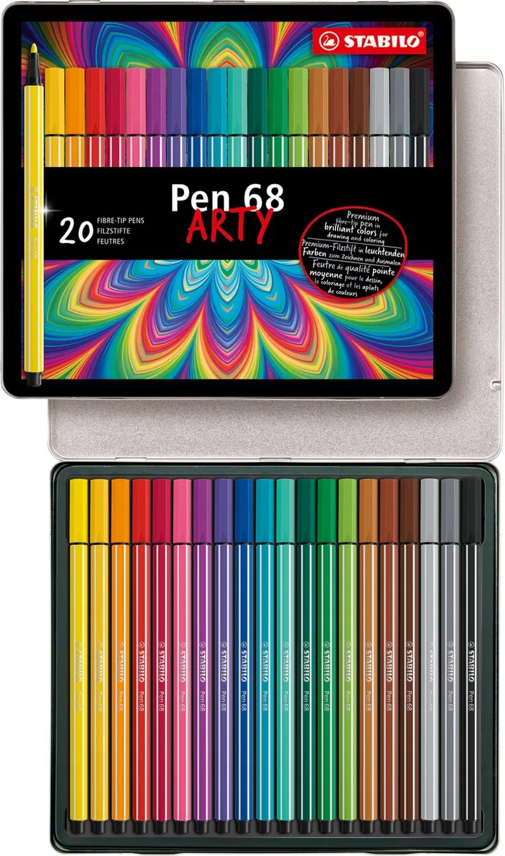STABILO Pen 68 Premium Viltstiften