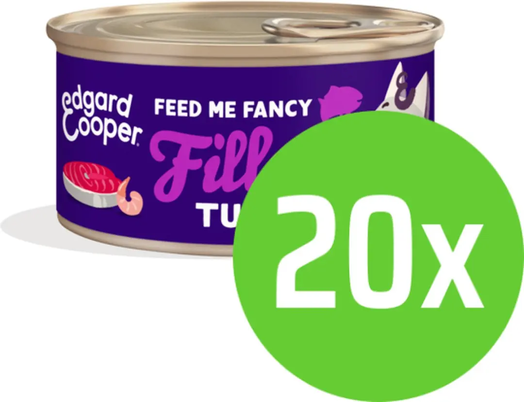 Edgard & Cooper Kattenvoer Fillets Tonijn