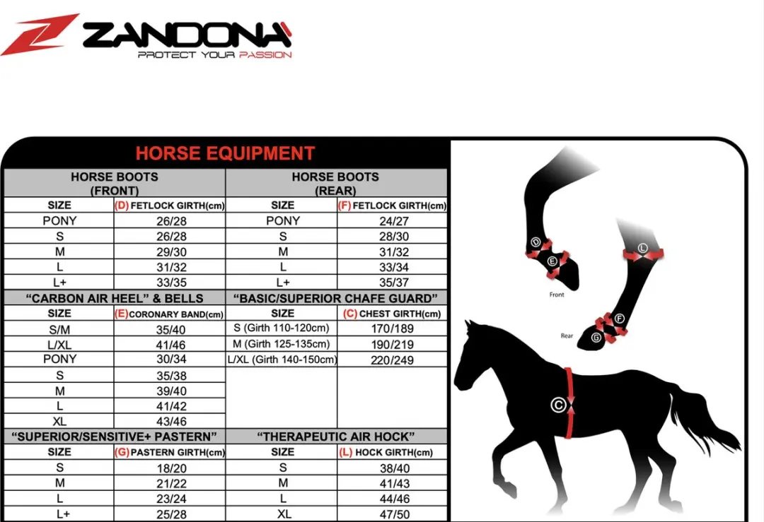 Zandona Elite Air Young Competition Kogelbeschermers L Bruin