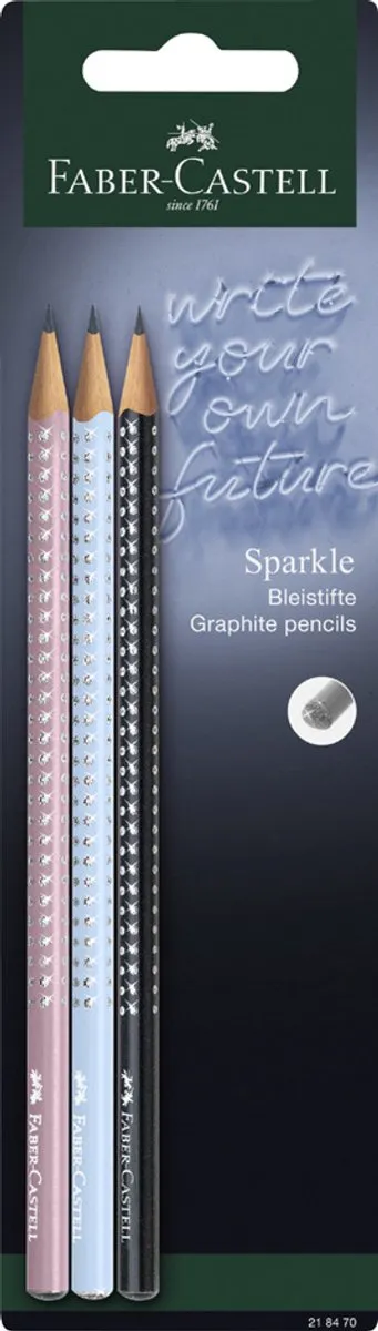 Faber-Castell Grip Sparkle Harmony Potloden