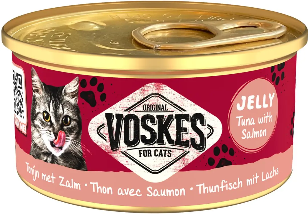 Voskes Gelei Kattenvoer Tonijn & Kip