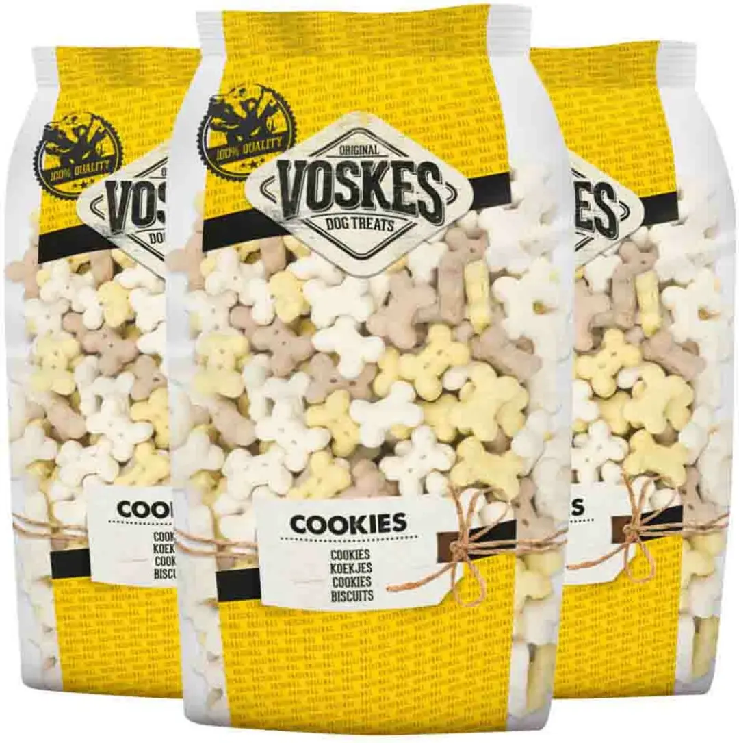 Voskes Mini Kluifjes Mix 750g - 8 Stuks
