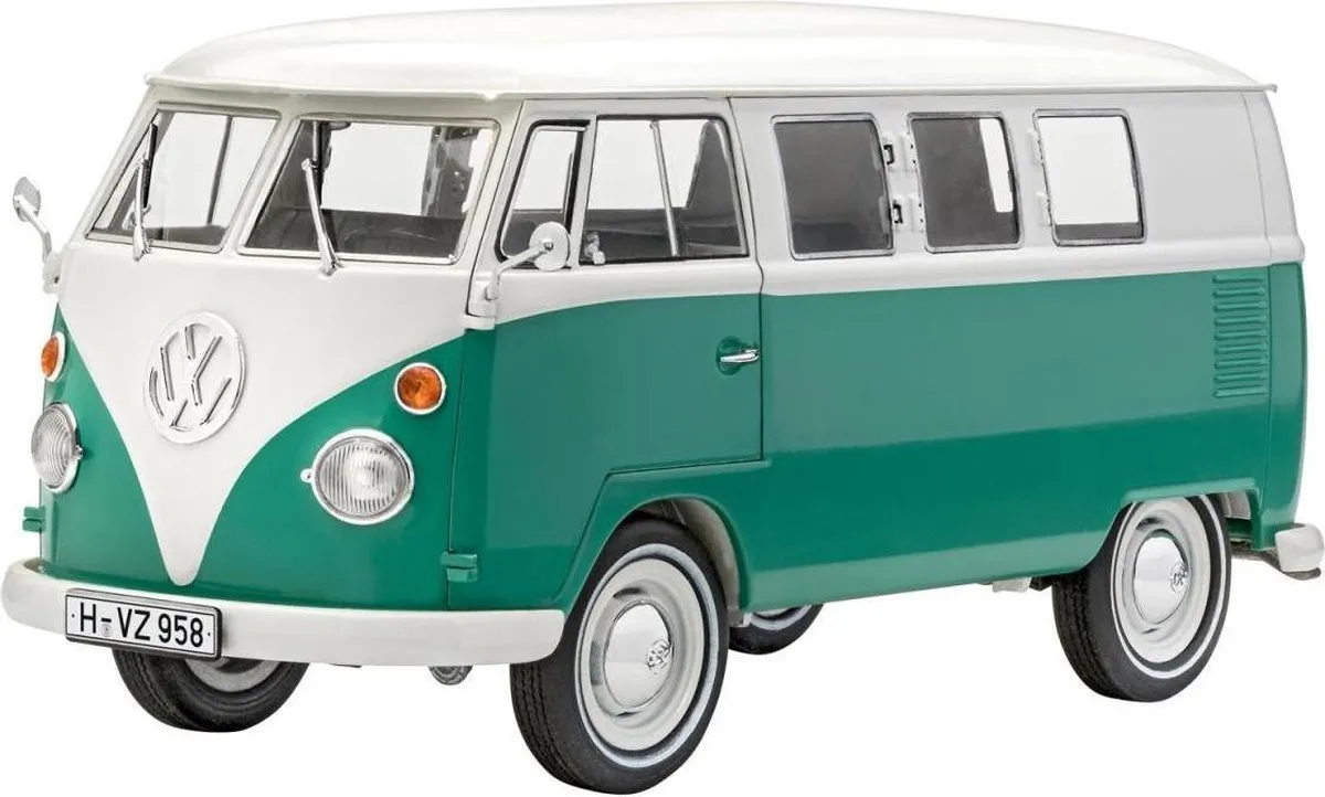 Revell 67675 Volkswagen T1 Bus Modelbouwpakket 1:24 - 146 Onderdelen - Multi