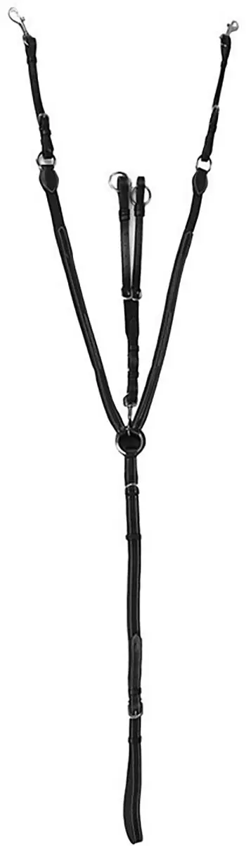 QHP Borsttuig Luxe Full - Zwart