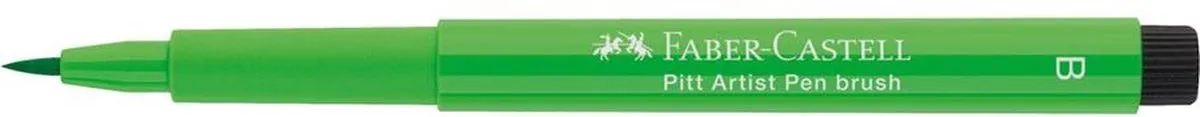 Faber-Castell Pitt Artist Pen Brush Bladgroen