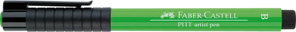 Faber-Castell Pitt Artist Pen Brush Bladgroen