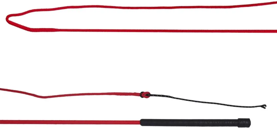 QHP Longeerzweep Deelbaar - Rood - afbeelding 3 van 4