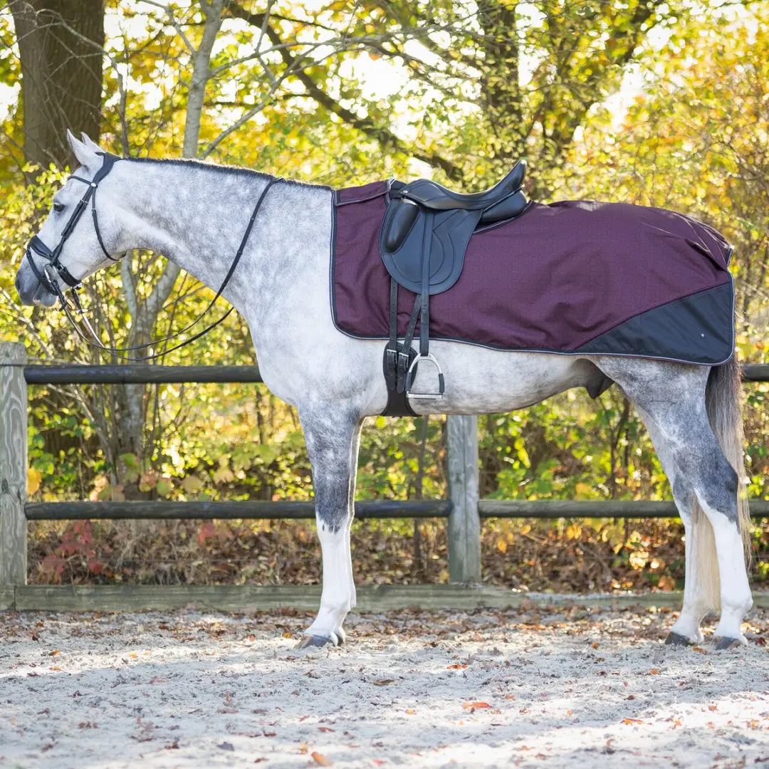 QHP UITRIJDEKEN 1200D TURNOUT COLLECTION WATERPROOF Rood