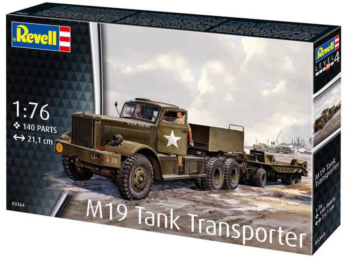 Revell M19 Tank Transporter 03364 Modelbouwpakket - 1:72 - Multi
