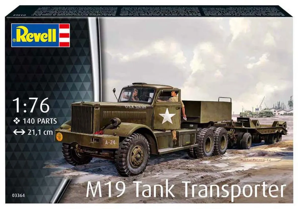 Revell M19 Tank Transporter 03364 Modelbouwpakket - 1:72 - Multi