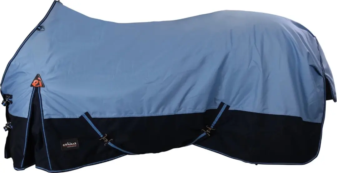 Epplejeck Tolga 100gr Deken - 110/145cm - Lichtblauw-donkerblauw