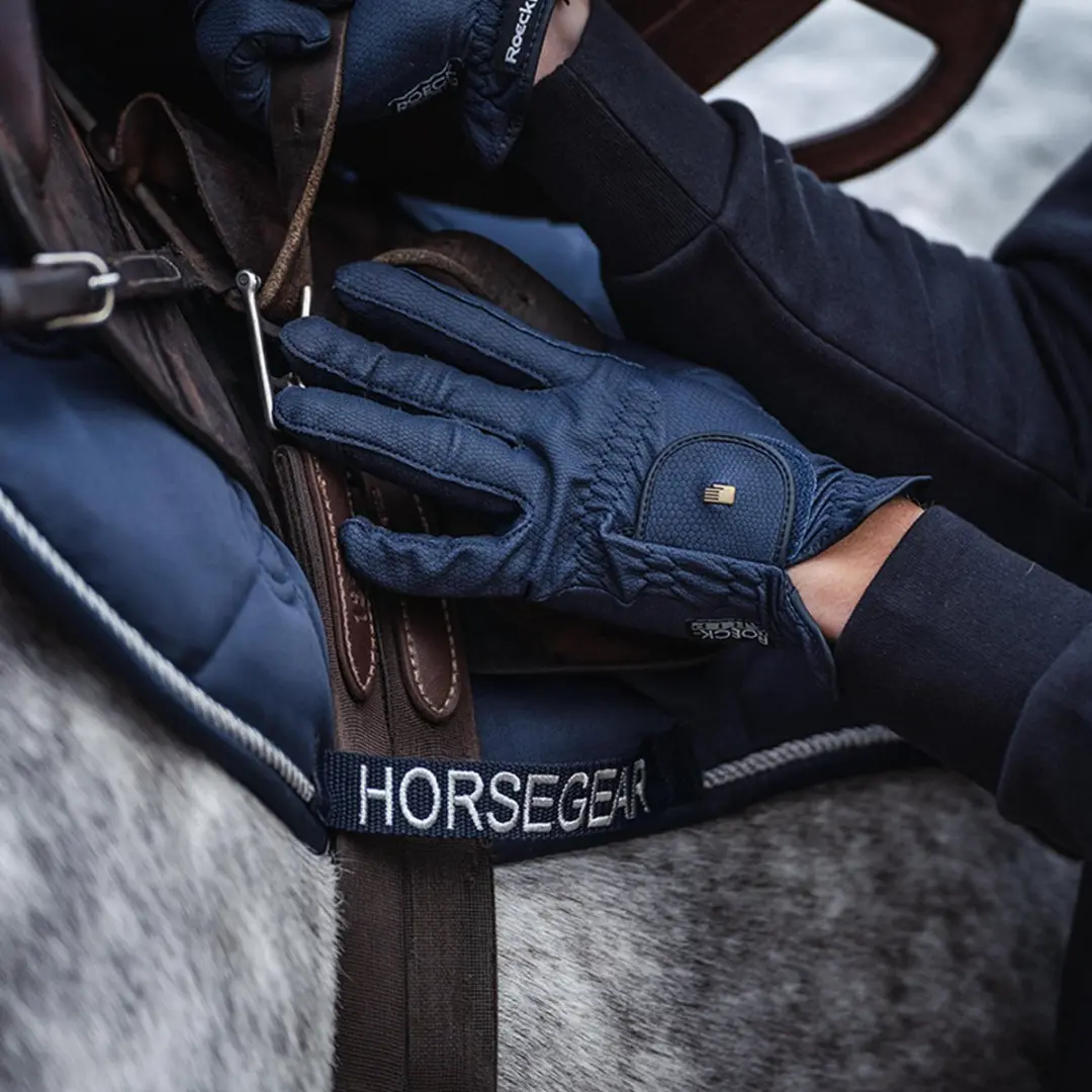 Horsegear Zadeldek Bayesa Donkerblauw - Full