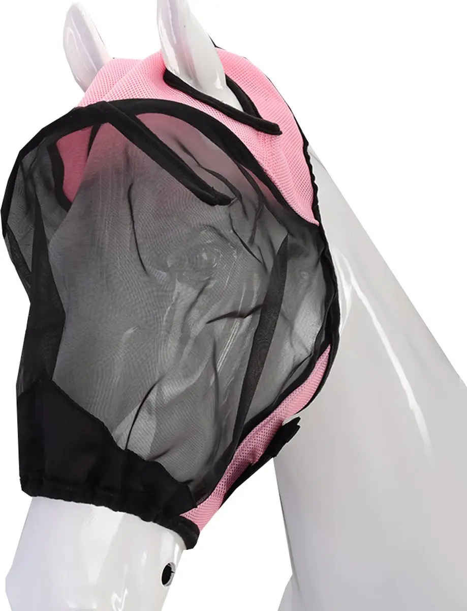 Horsegear Vliegenmasker HGzonder Oren & Neus - Roze