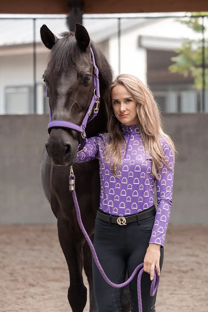 Horsegear Hgelisa Halsterset - Paars