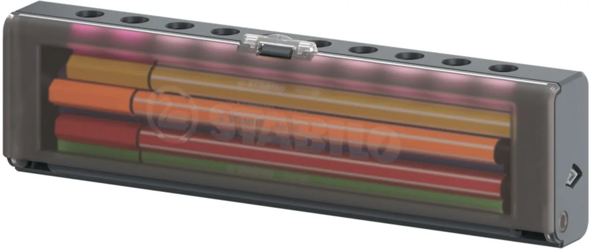 STABILO Pen 68 Click Set - 10 Kleuren