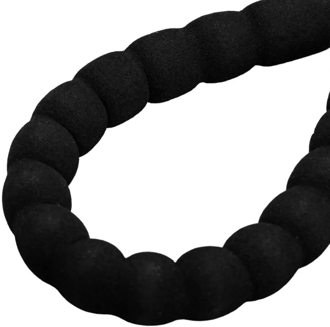 Nobleza Korthouder Hondenriem 26cm - Extra Sterk - Zwart