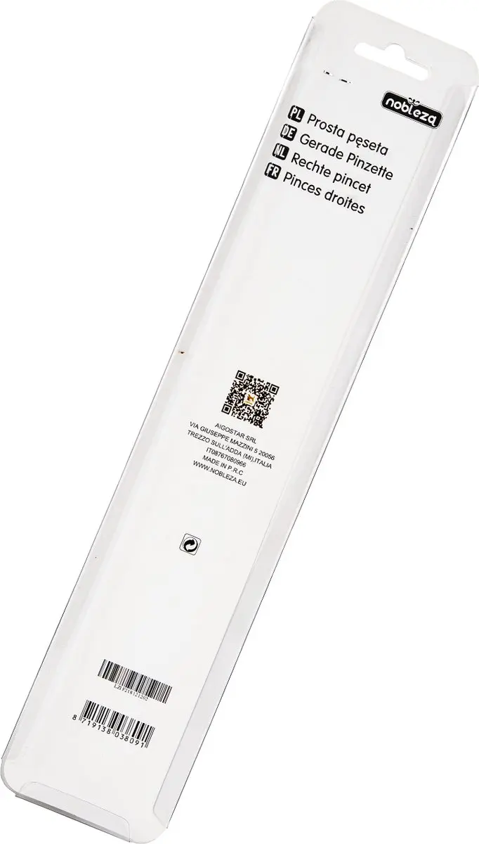 Nobleza Aquariumpincet RVS 27cm - Zilver