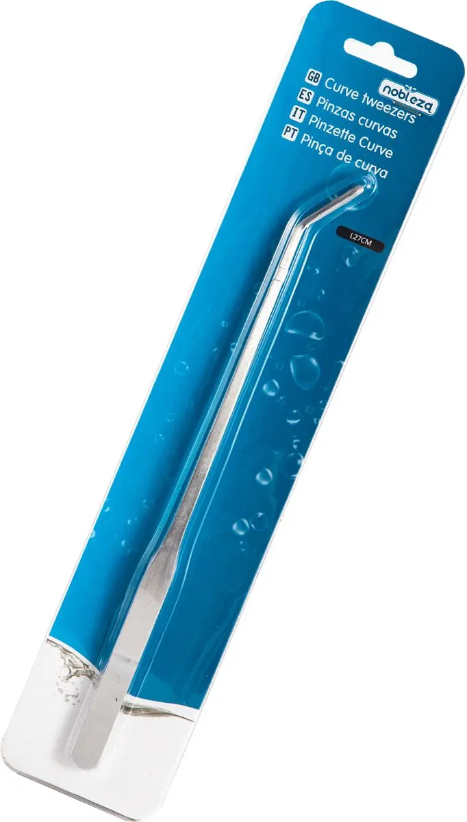 Nobleza Aquariumpincet RVS 27cm - Zilver