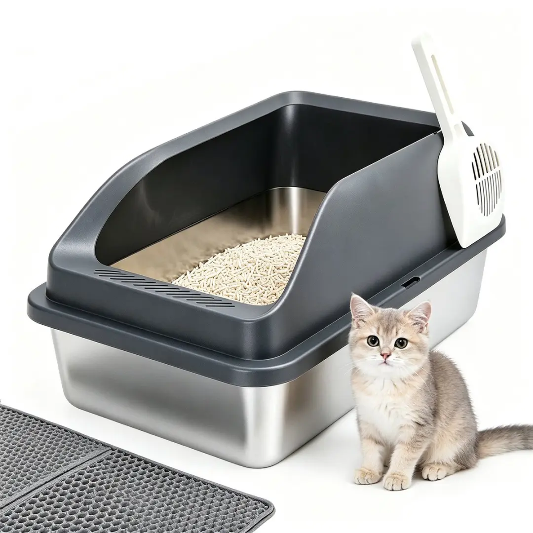 Nobleza Kattenbak RVS