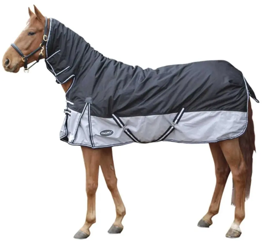 Pagony Tiger 400 Paardendeken 185cm - Zwart