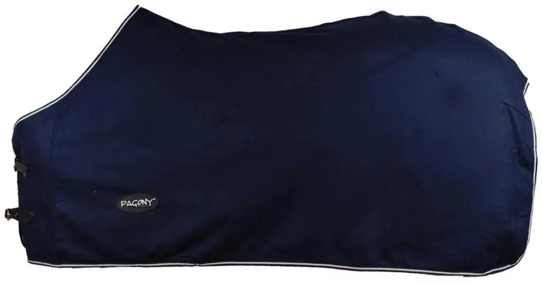 Pagony Britt Wollen Zweetdeken 135cm - Donkerblauw