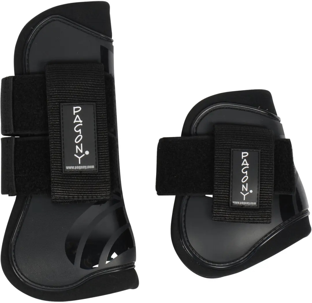 Pagony Pro Velcro Pees- en Kogelbeschermerset Pony