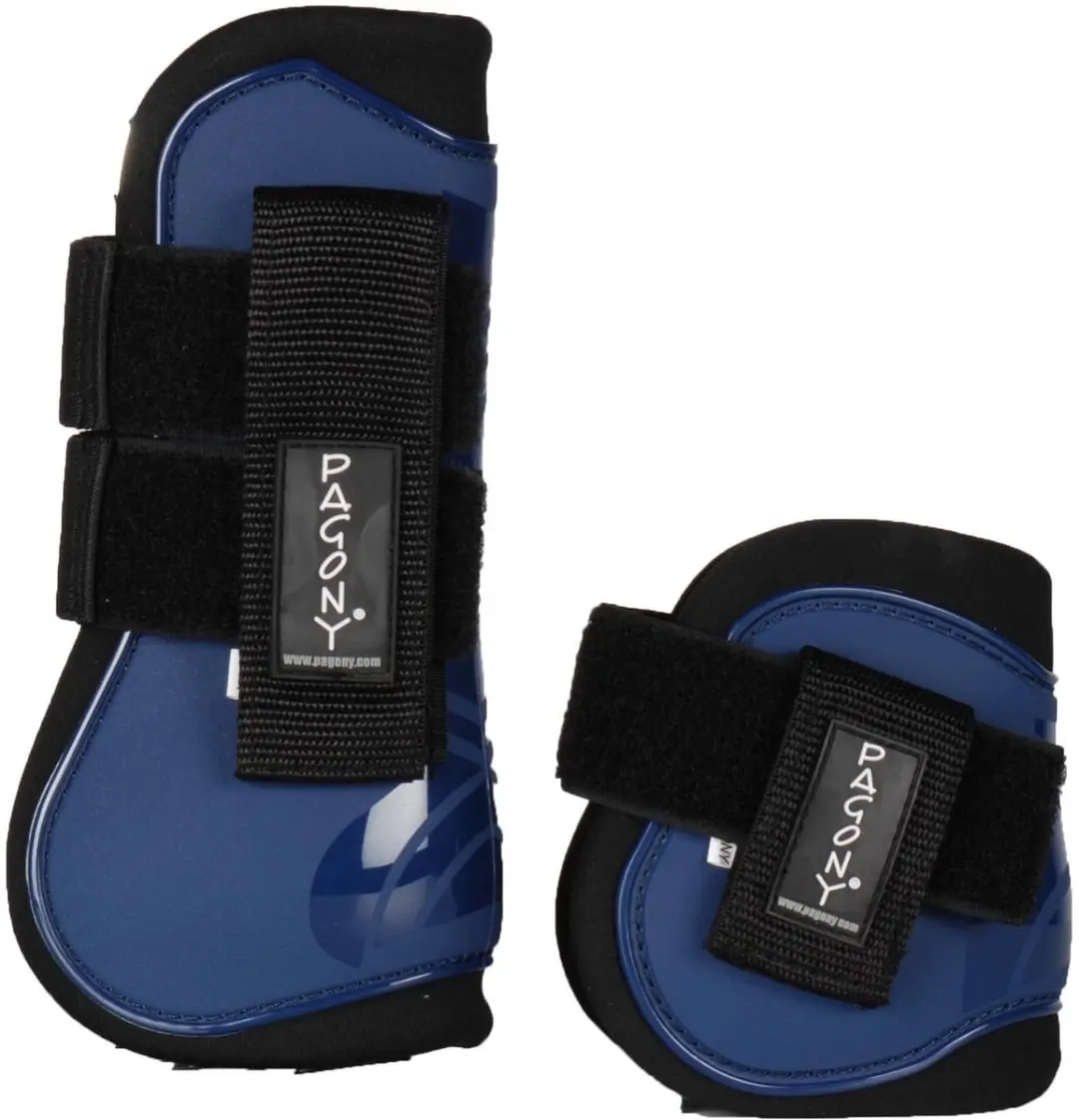 Pagony Pro Velcro Pees- en Kogelbeschermerset Full - Donkerblauw