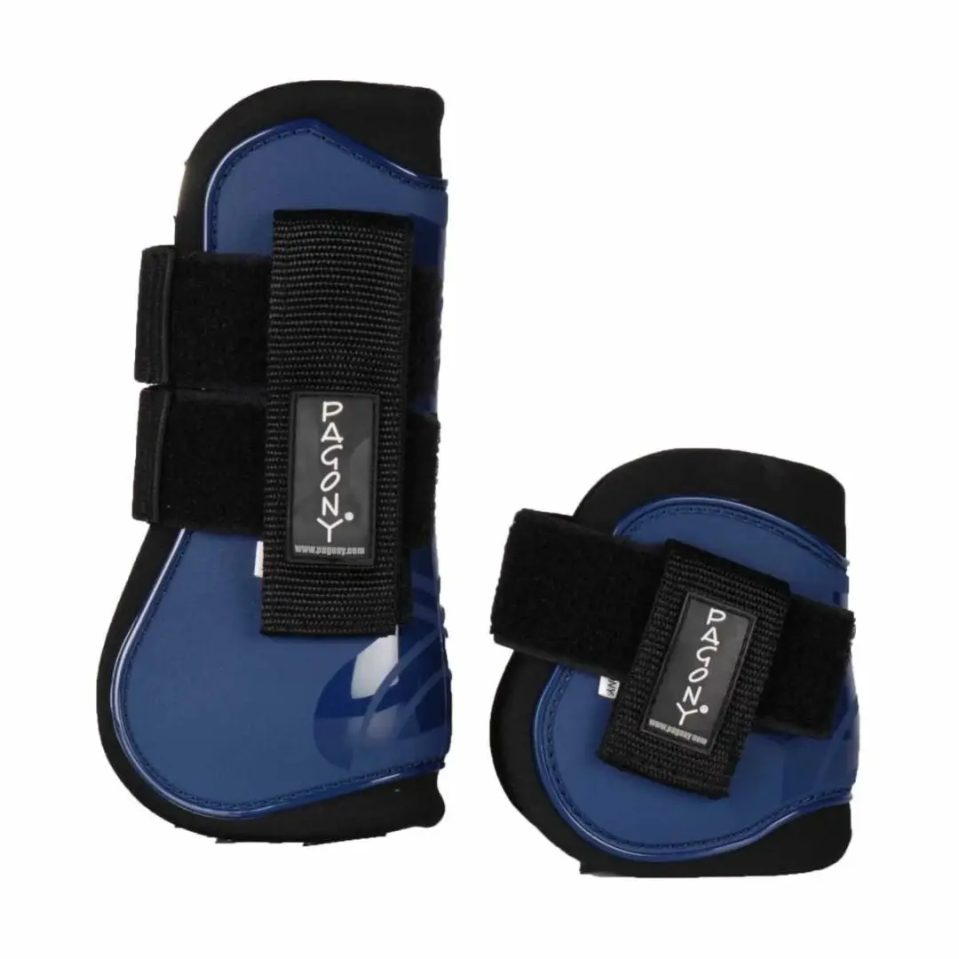 Pagony Pro Velcro Pees- en Kogelbeschermerset Full - Donkerblauw