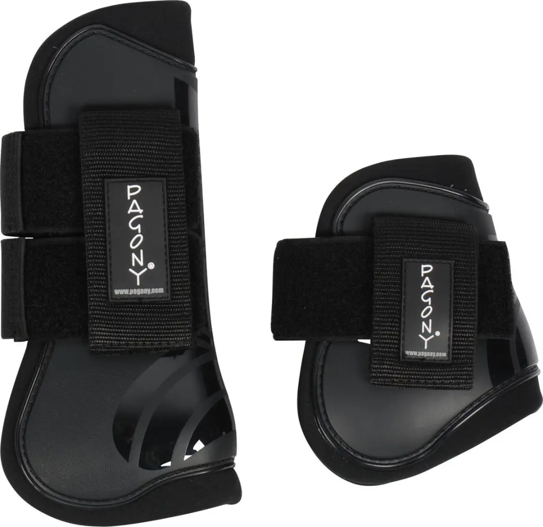 Pagony Pro Velcro Pees- en Kogelbeschermerset Pony