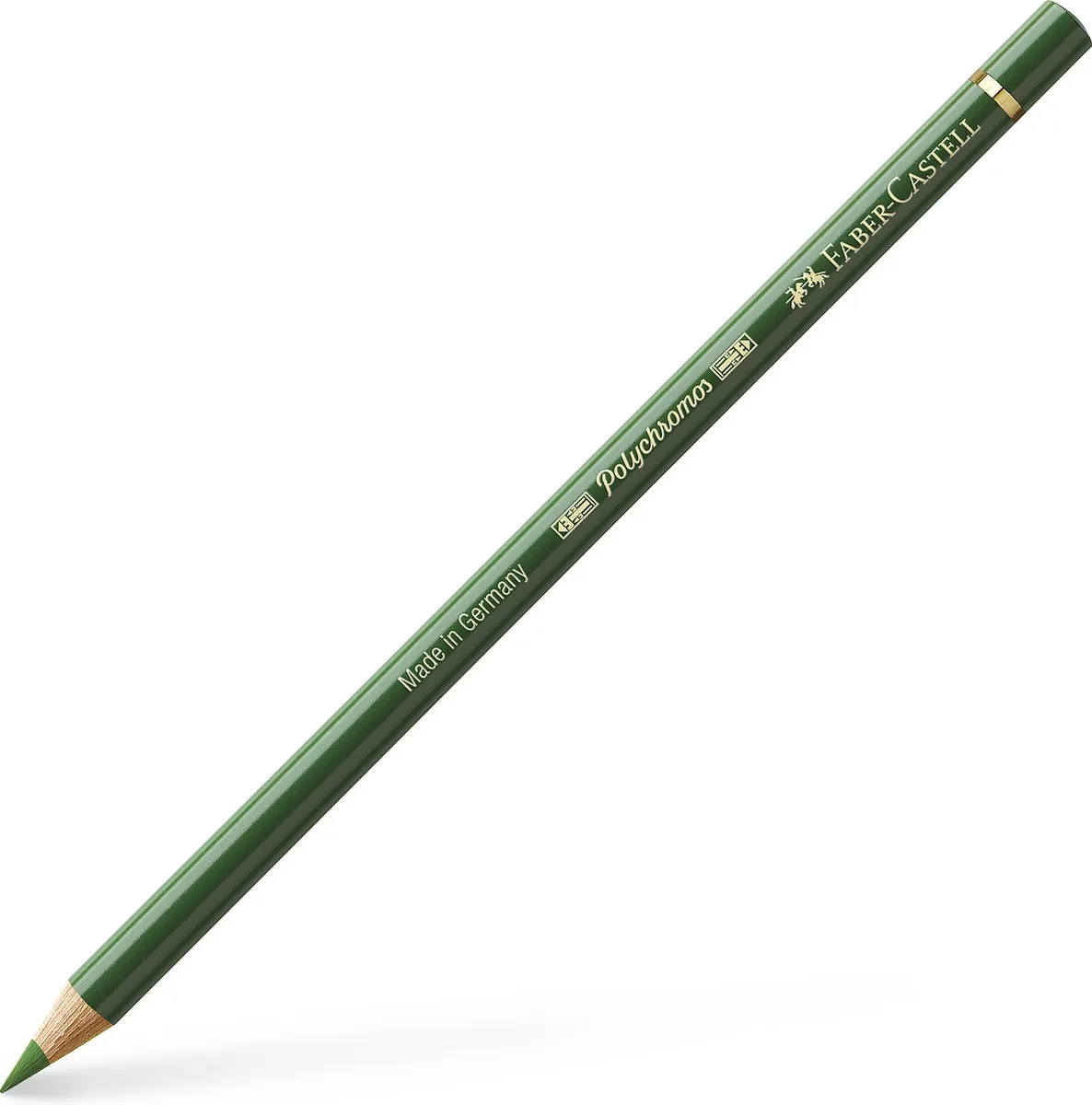 Faber-Castell Polychromos Potlood 167 Permanent Olijfgroen