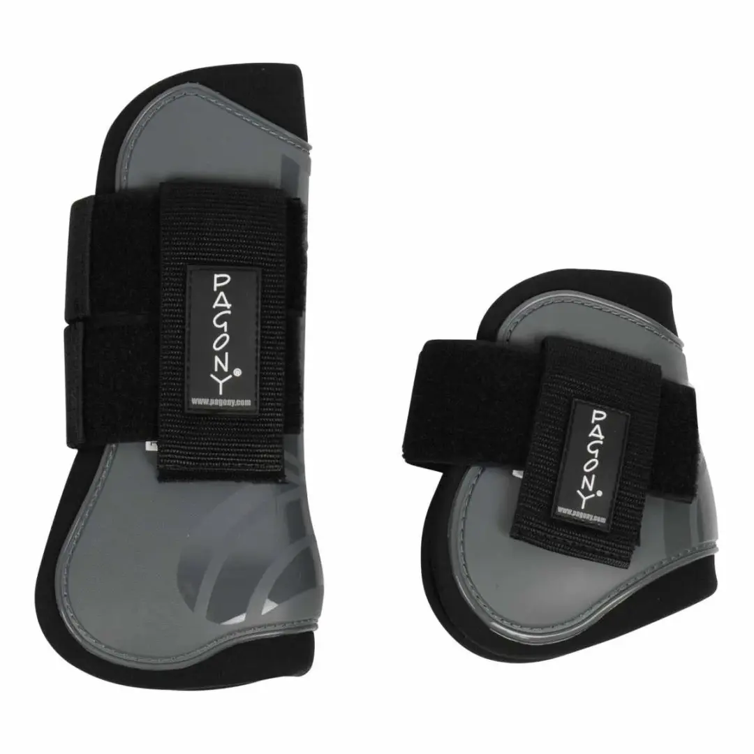 Pagony Pro Velcro Pees- en Kogelbeschermerset Full - Grijs