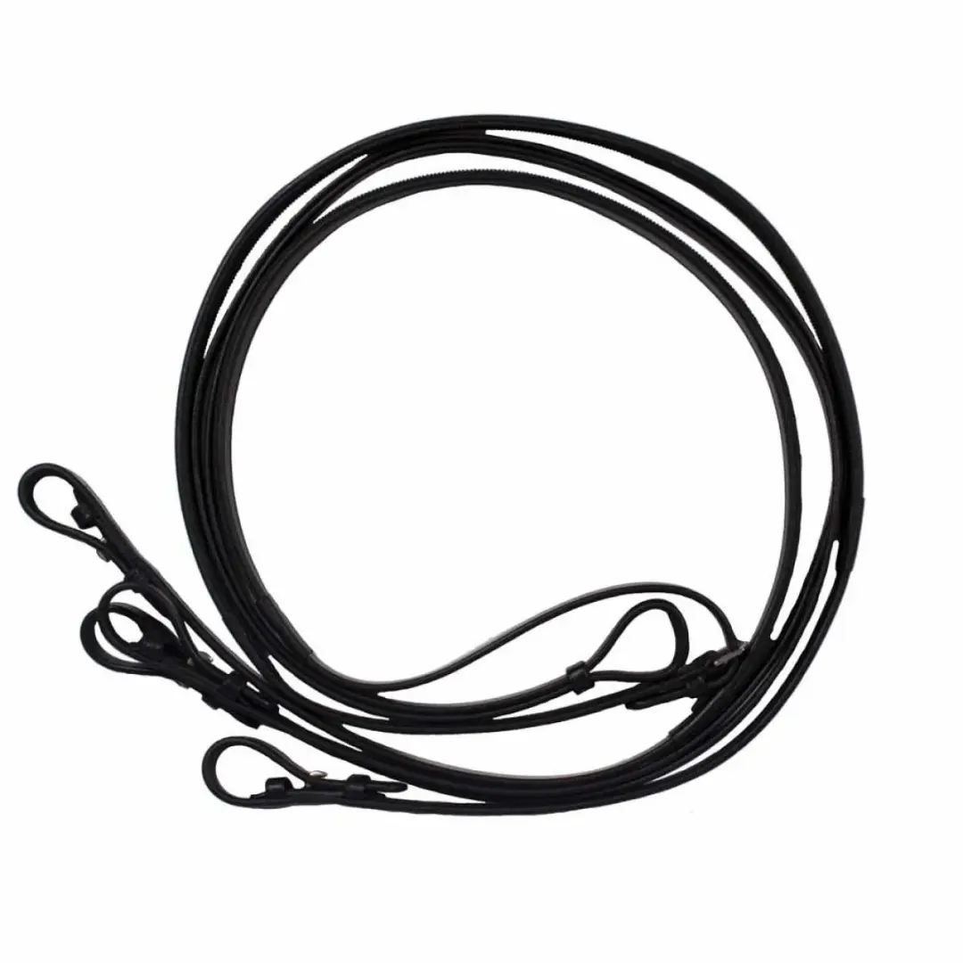Pagony Arras Stang & Trens Hoofdstel Cob - Zwart