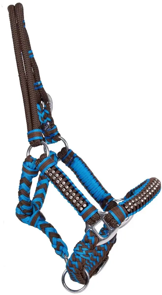 Pagony Deluxe Touwhalster Shetl Blauw