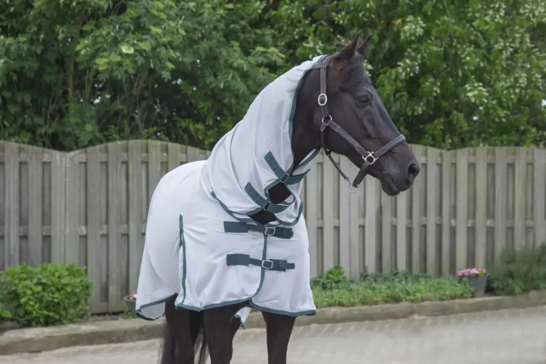 Pagony Big Neck Flycooler Plus Paardendeken 175 - 5000g - Zilver