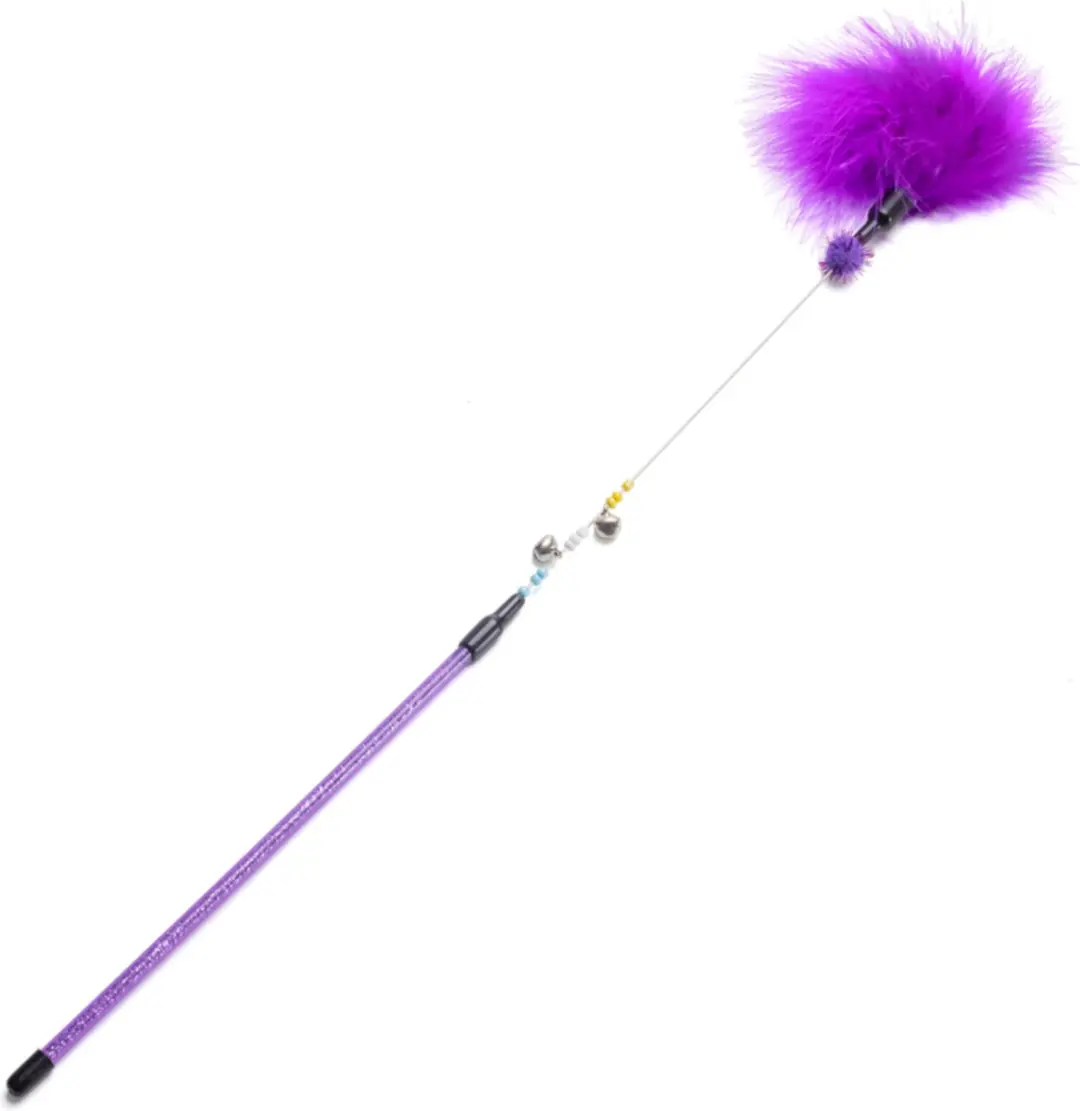 Nobleza Kattenhengel met Pluimveren en Belletjes